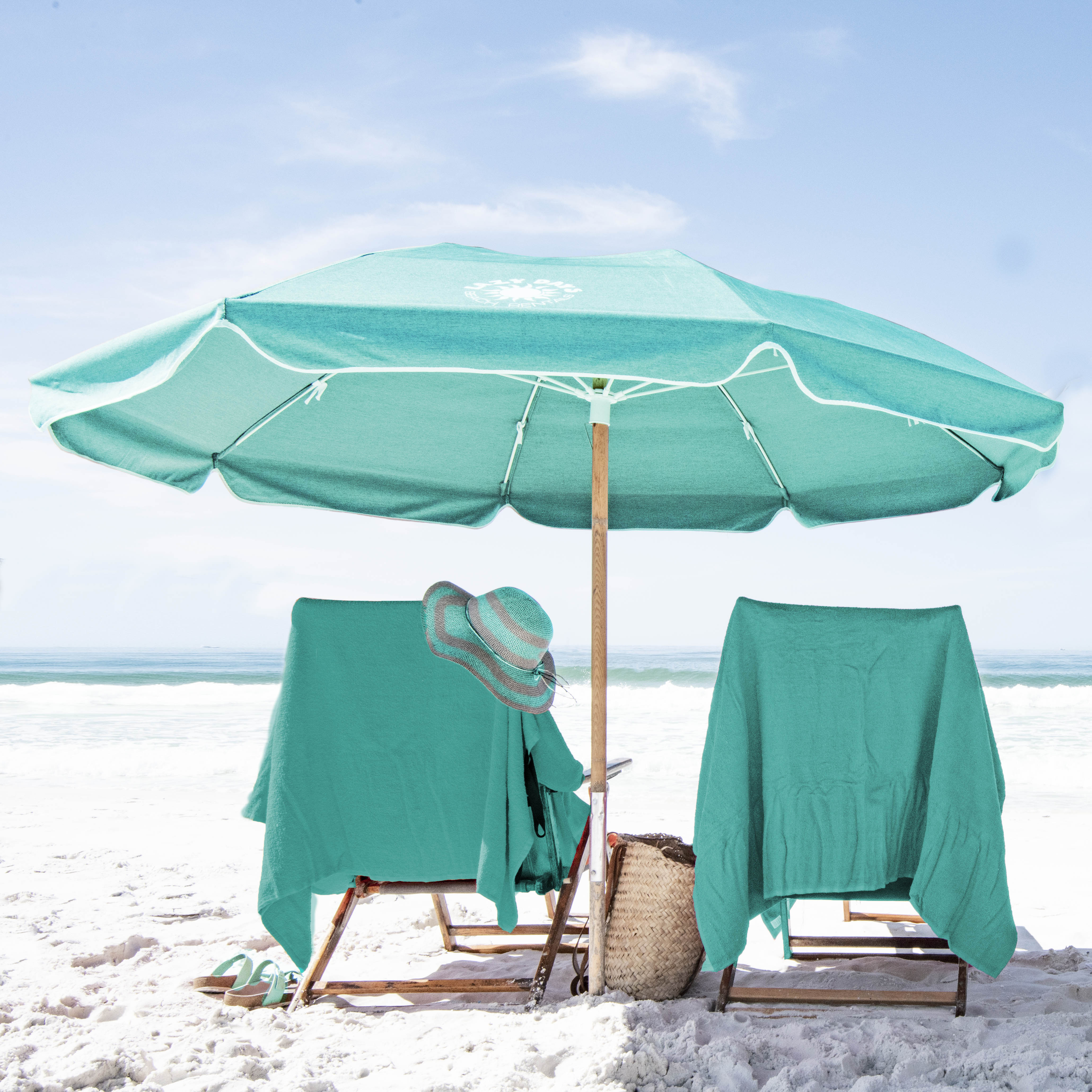 Mint Microfiber Beach Towel - Super Thick and Absorbent