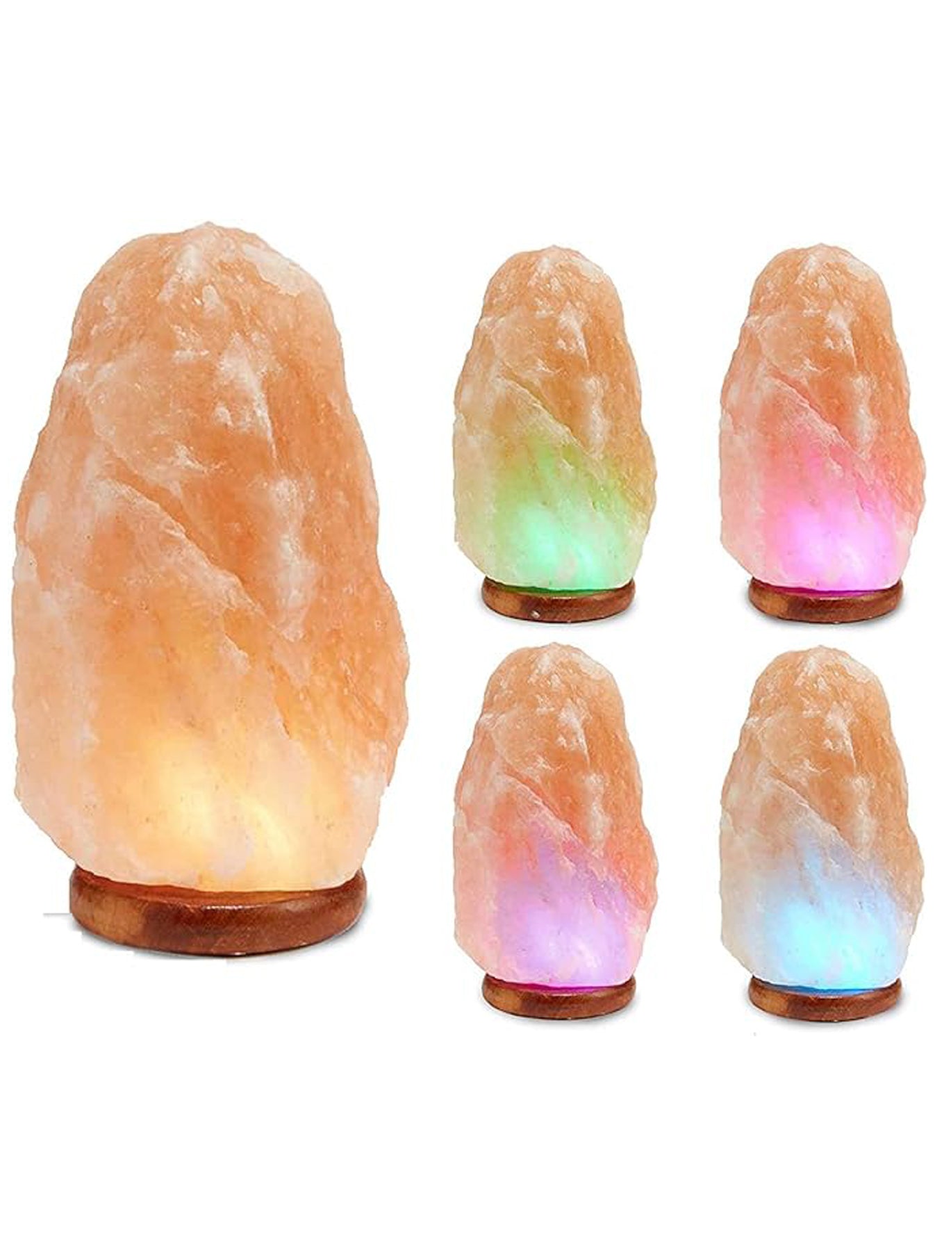 Color Changing Pure Himalayan Salt Lamp