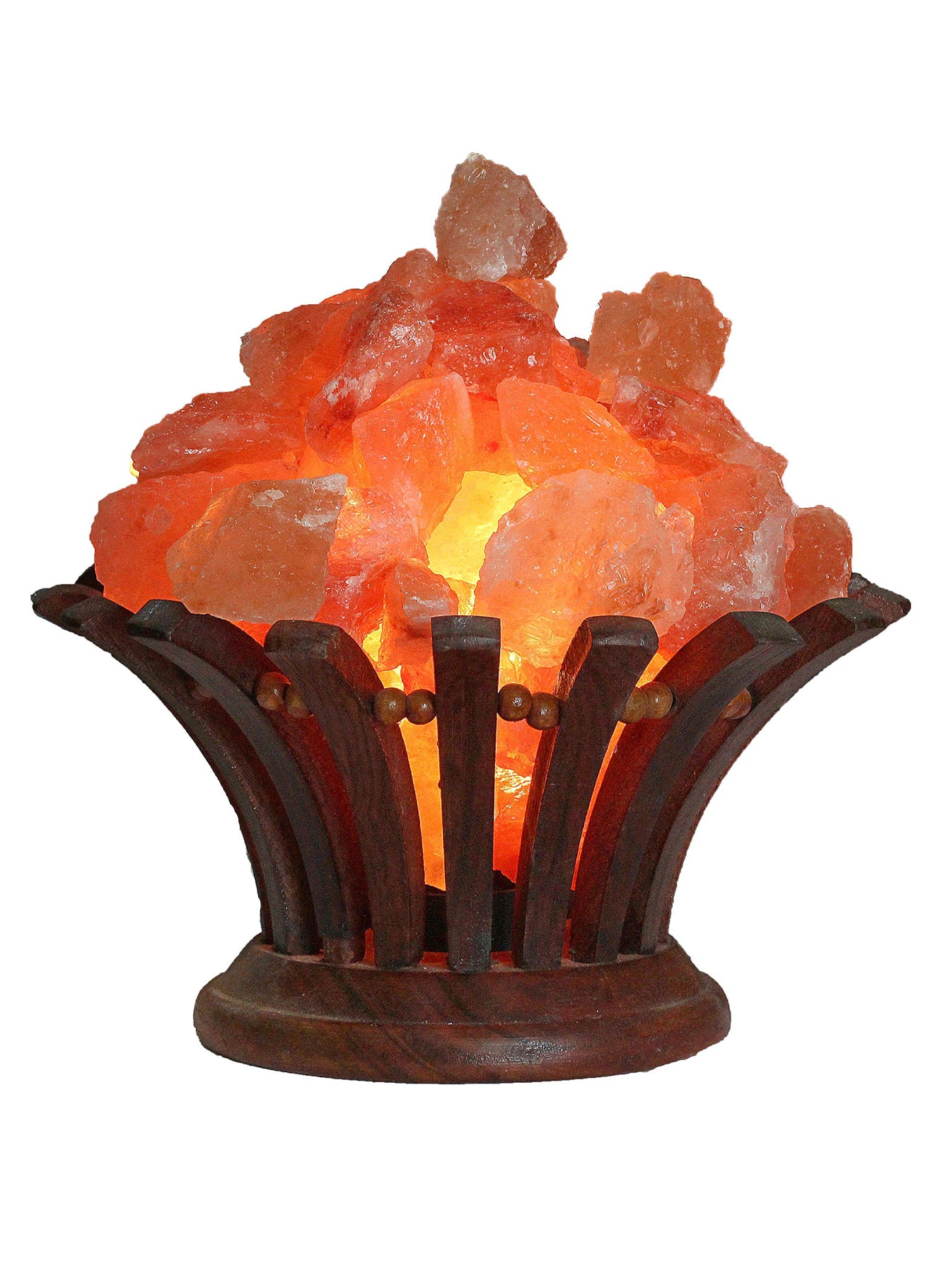 Himalayan Salt Lamp Bowl - Stone Bouquet