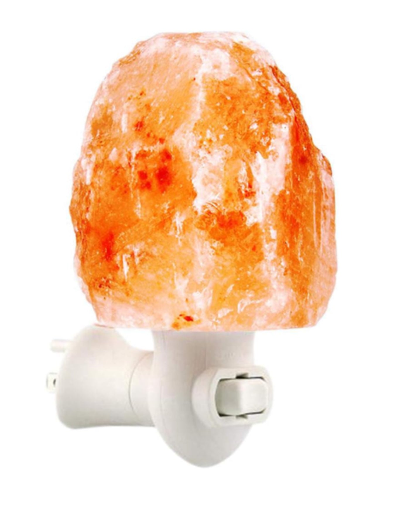 Himalayan Rock Salt Plug in Night Light Lamp Bulb